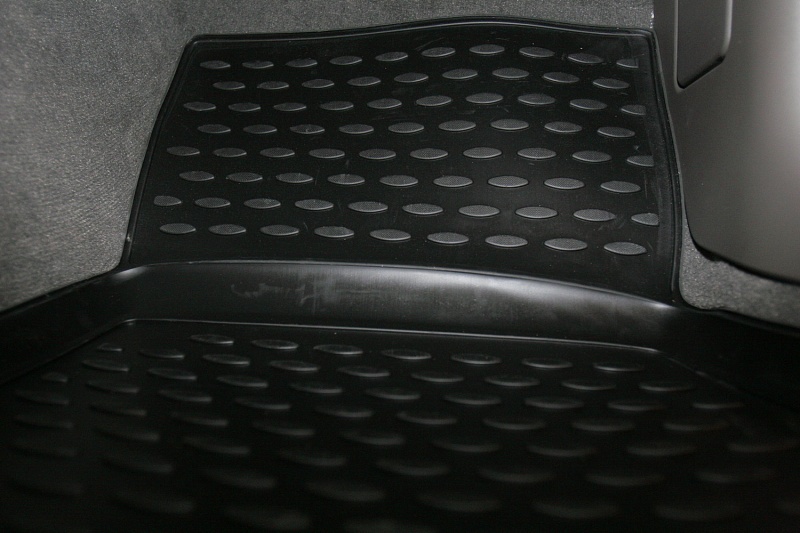 Резиновые (полимерные) коврики (4 шт) на JAGUAR XF с 2009 г.в.
