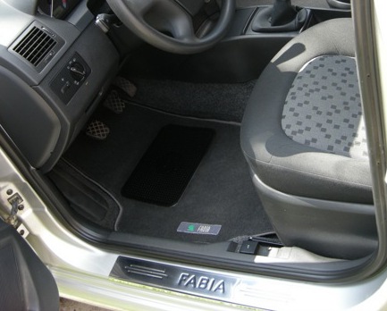 Ворсовые коврики на Toyota Corolla седан (E12) (с 2002 г.в.)