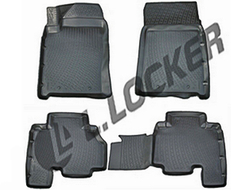 Резиновые коврики (полимерные автоковрики) для Suzuki SX4 S-Cross II (с 2013 г.выпуска)
