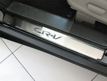Накладки на пороги Honda CR-V IV (с 2013г. выпуска)