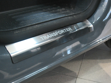 Накладки на пороги Volkswagen Transporter T5 (с 2003г. выпуска)