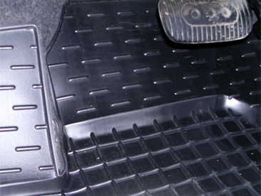 Резиновые коврики на Ford Tourneo Custom (с 2013 г.выпуска) передние 3 шт.