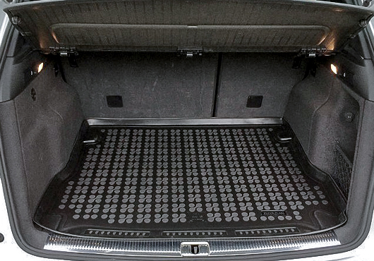 Резиновый коврик в багажник Ford Kuga c 2017 года выпуска (мягкий, премиум-качество)
