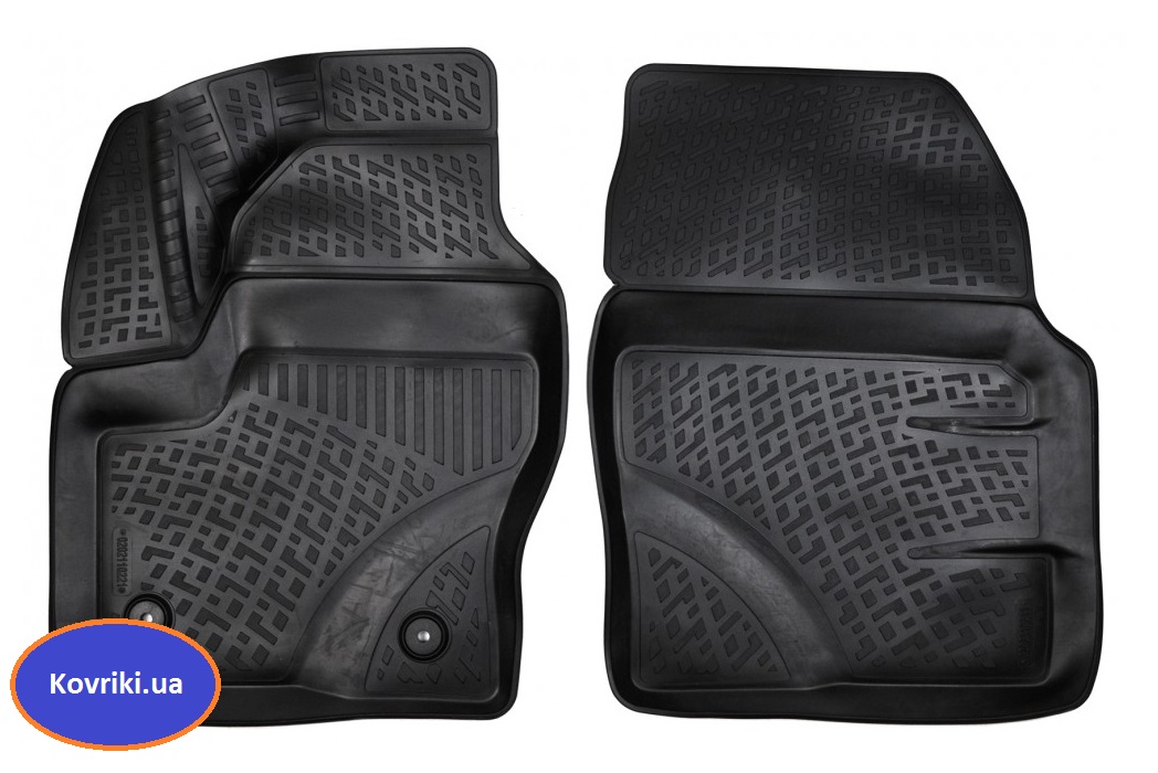 Резиновые коврики (полимерные автоковрики) для Ford Kuga (c 2013 г.выпуска)