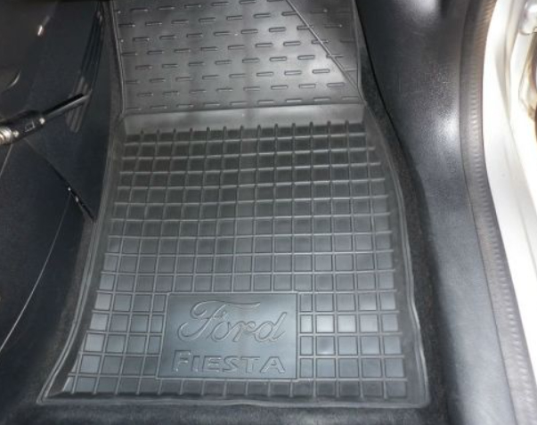 Резиновые коврики на Ford FIESTA V (2002-2008 г.выпуска)