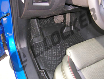 Резиновые коврики (полимерные автоковрики) для Mazda CX-5 с 2012 - ...