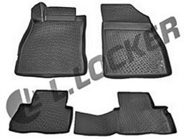 Резиновые коврики (полимерные автоковрики) для Nissan Juke с 2010 - ...