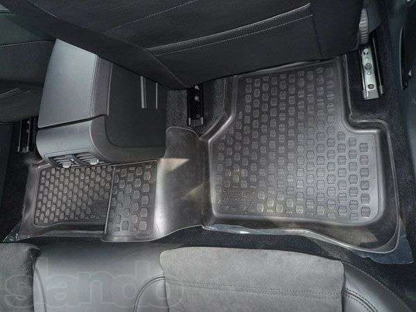 Резиновые коврики (полимерные автоковрики) для Peugeot 407 седан с 2012 - ...