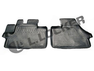 Резиновые коврики (полимерные автоковрики) для Peugeot Boxer 1-й ряд сидений с 2006 - ...