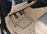 Ворсовые коврики на Volkswagen Caddy Combi (с 2004 г.в.)