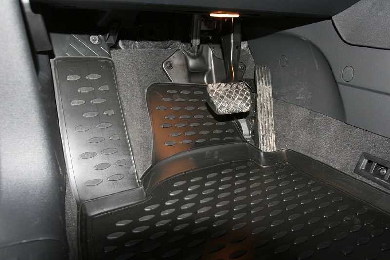 Резиновые (полимерные) коврики (4 шт.) на AUDI A-3 3D с 2007 г.в.