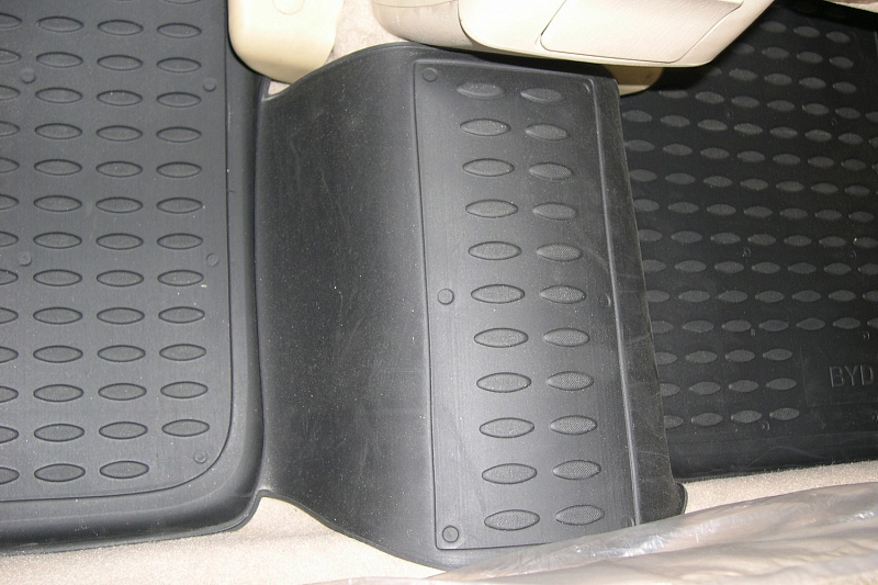 Резиновые (полимерные) коврики (4 шт.) на BYD F3 с 2005 г.в.