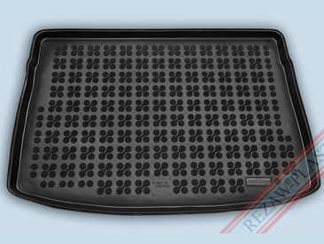 Резиновый коврик в багажник Volkswagen Golf VII Sportwagen с 2014 г.в. (мягкий, премиум-качество)