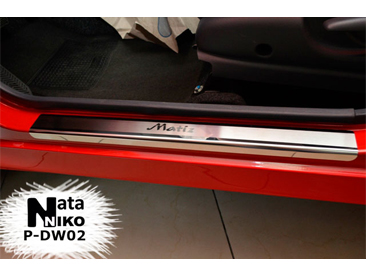 Накладки на пороги Daewoo Matiz (с 1997-2004г. выпуска)