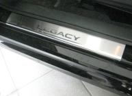 Накладки на пороги Subaru Legacy V (с 2009г. выпуска)