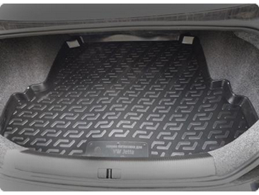 Ворсовый коврик в багажник Fiat Doblo (c 2015-...) 