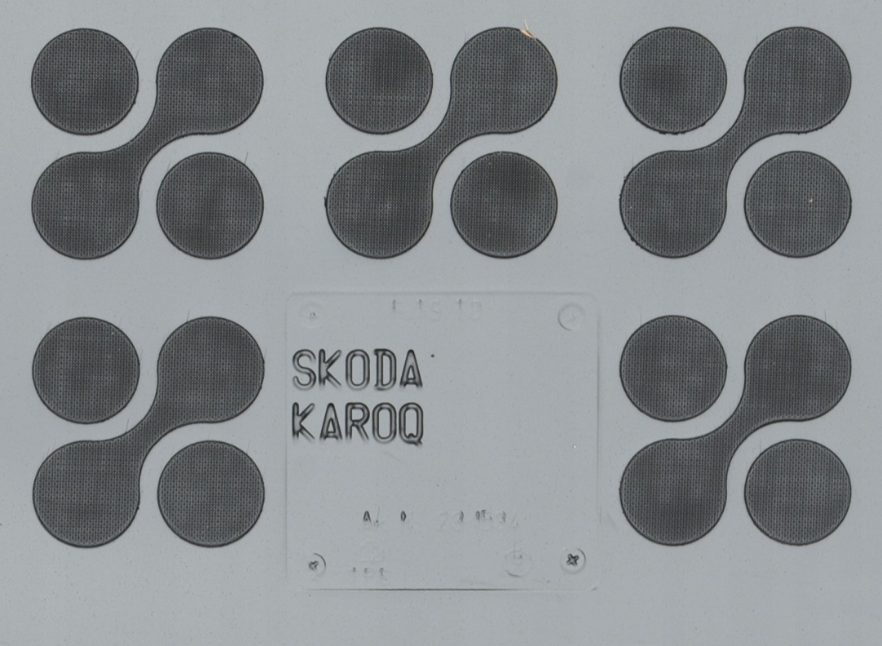 Резиновый коврик в багажник Skoda Karoq (c 2017-...) 