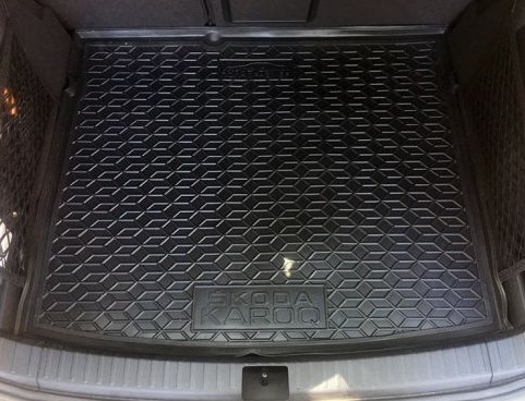 Коврик в багажник на Skoda Karoq (c 2017-...)
