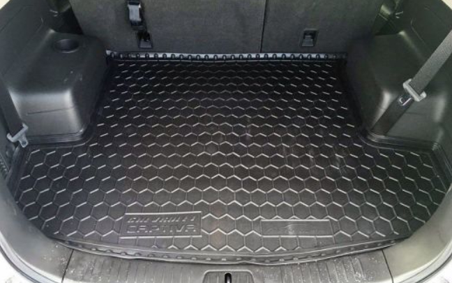 Коврик в багажник Chevrolet Captiva 7 мест (с 2006-2011 г.в.)