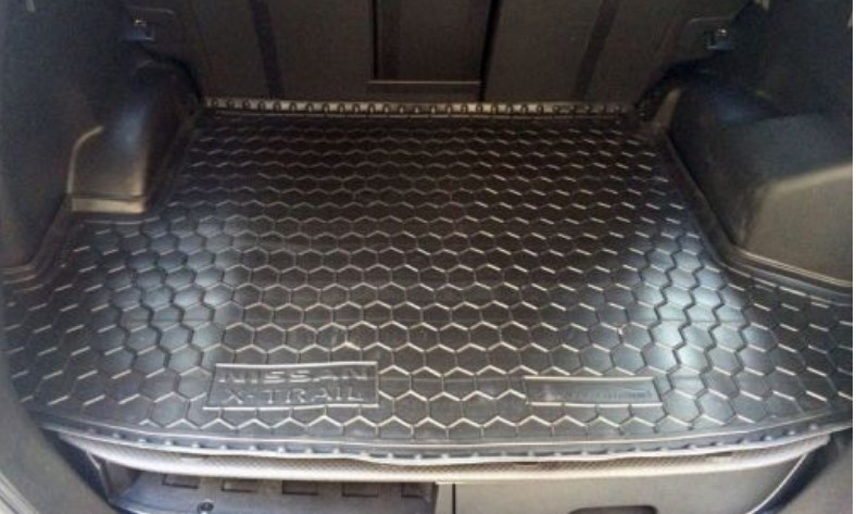 Коврик в багажник Nissan X-Trail с органайзером (T31) (с 2007 г.в.)