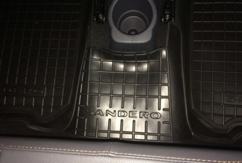 Резиновые коврики на Renault Sandero (c 2013-...)