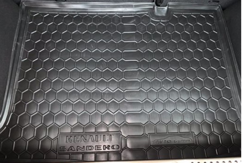 Коврик в багажник Renault Sandero (с 2013 г.в.)