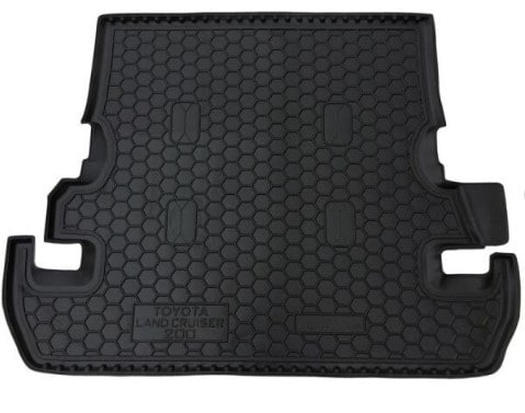 Коврик в багажник Toyota Land Cruiser 200  c 2016-... 7ми местный 