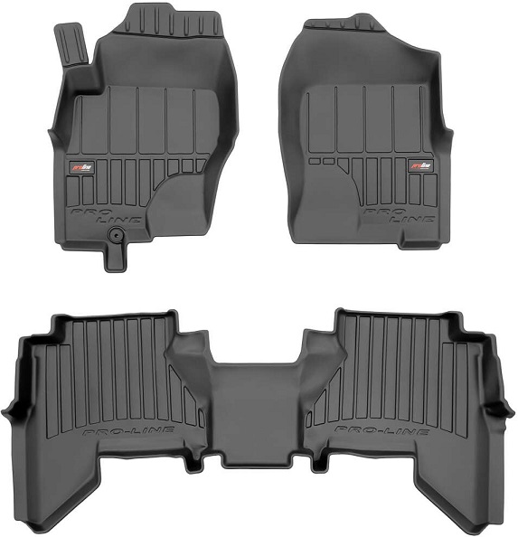 Резиновые коврики Nissan Pathfinder (с 2005 по 2013 г.в.), премиум-качество