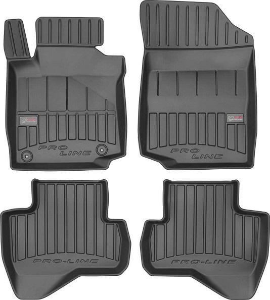 Резиновые коврики Toyota Aygo (c 2005 по 2013 г.в.), премиум-качество
