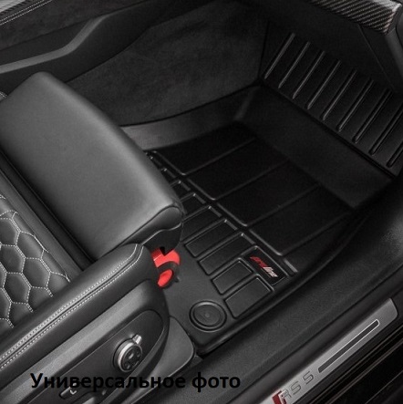 Резиновые коврики Fiat 500X (c 2015 г.в.), премиум-качество 