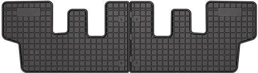 Резиновые коврики Citroen C4 Grand Picasso, третий ряд (c 2013 по 2021 г.в.)