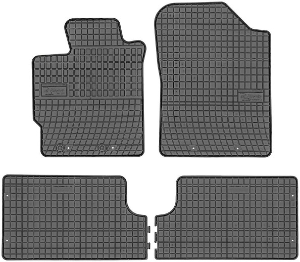 Резиновые коврики Toyota Yaris III (с 2010-2018 г.в.)