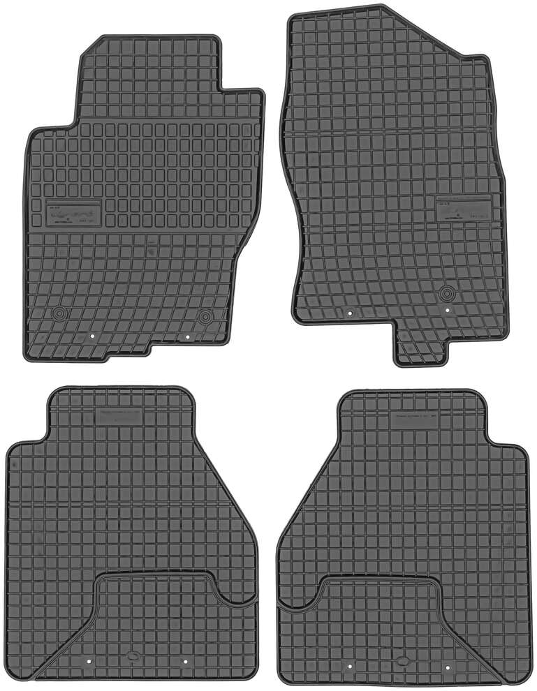 Резиновые коврики на Nissan Pathfinder (2005-2012 г.в.)