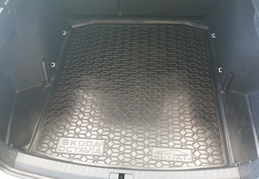 Коврик в багажник Skoda Octavia A8 (с 2020 г.в.)