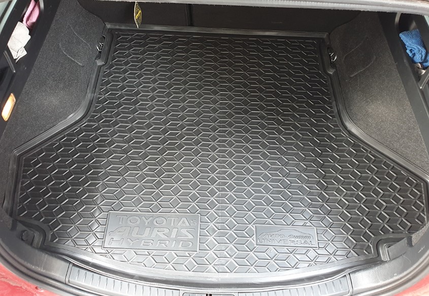 Коврик в багажник Toyota Auris гибрид универсал, с 2013 г. выпуска