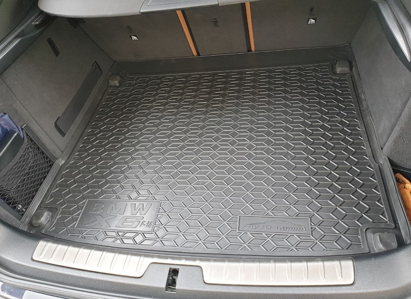 Коврик в багажник BMW X6 (F16), с 2015 по 2019 г.в.
