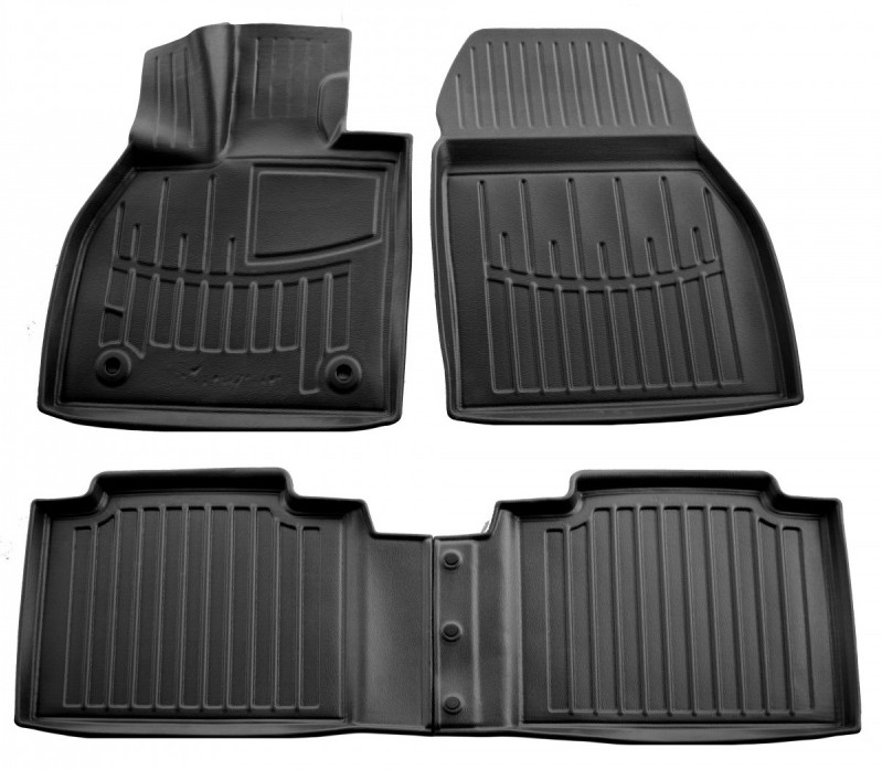 Резиновые коврики (с высоким бортиком) для Toyota bZ4X 