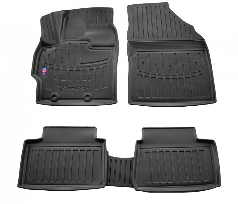 Резиновые (полимерные) коврики на Toyota Yaris Cross
