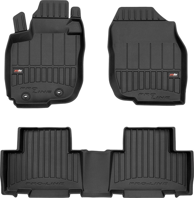 Резиновые коврики Toyota RAV4 III (с 2005 по 2013 годы выпуска), премиум-качество