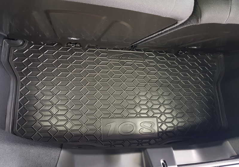Коврик в багажник Peugeot 108