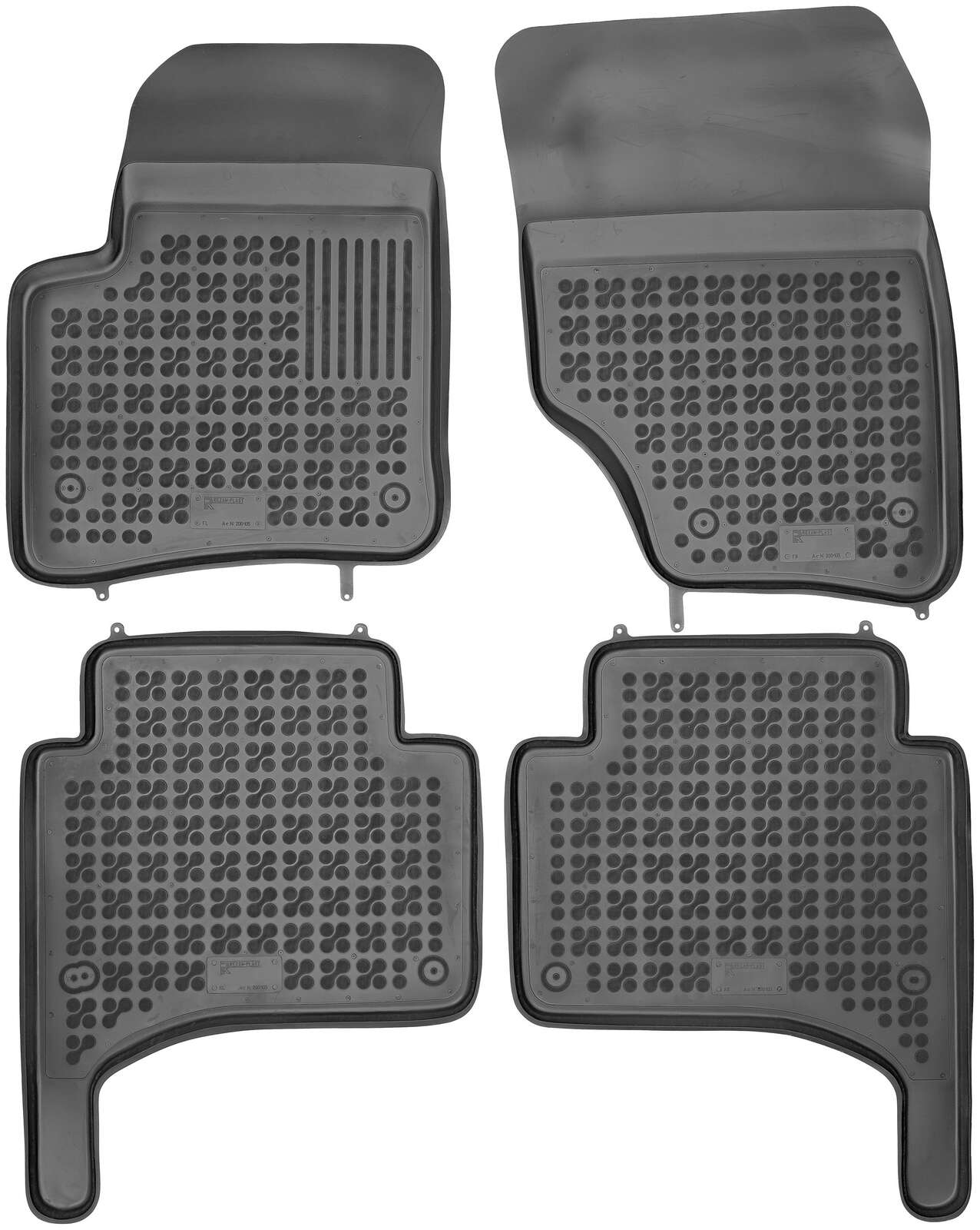 Резиновые коврики для Volkswagen Touareg (с 2002-2010 гг.)