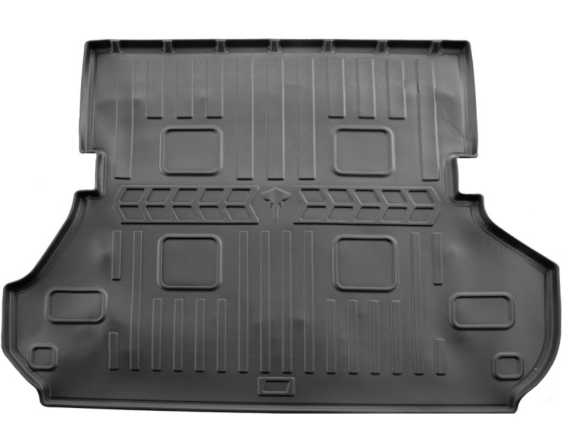 Коврик в багажник (высокий бортик) Toyota Land Cruiser 100 (с 1998 по 2007 г. выпуска)