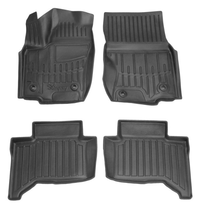 Резиновые коврики Toyota Land Cruiser Prado 250 (с 2024 г. выпуска)