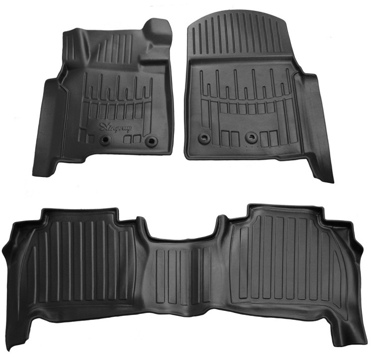 Резиновые (полимерные) коврики Toyota Land Cruiser 200