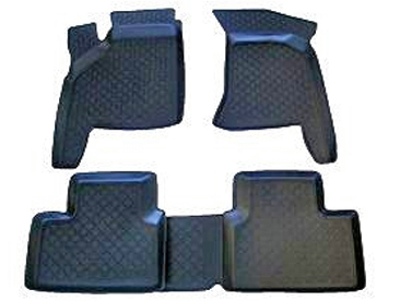 Резиновые коврики (полимерные автоковрики) для ВАЗ-2112 (2000-2004) гг.