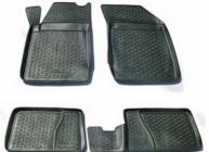Резиновые коврики (полимерные автоковрики) для Citroen C5 седан (2001-2008) гг