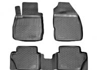 Резиновые коврики (полимерные автоковрики) для Ford Fiesta хетчбек с 2002 - ...