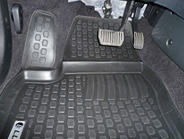 Резиновые коврики (полимерные автоковрики) для Ford Mondeo седан с 2008 - ...