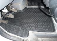 Резиновые коврики (полимерные автоковрики) для Mercedes-Benz Sprinter 515 (1й ряд) с 2005 - ...